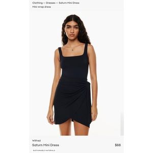 2XS-XS Aritzia Wilfred Saturn Mini Dress